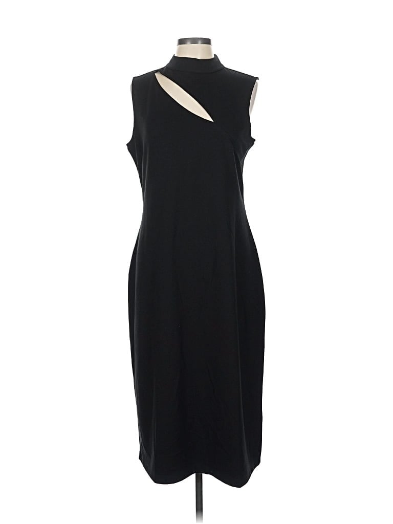 HALOGEN Pre-owned Cocktail Dress In Black
