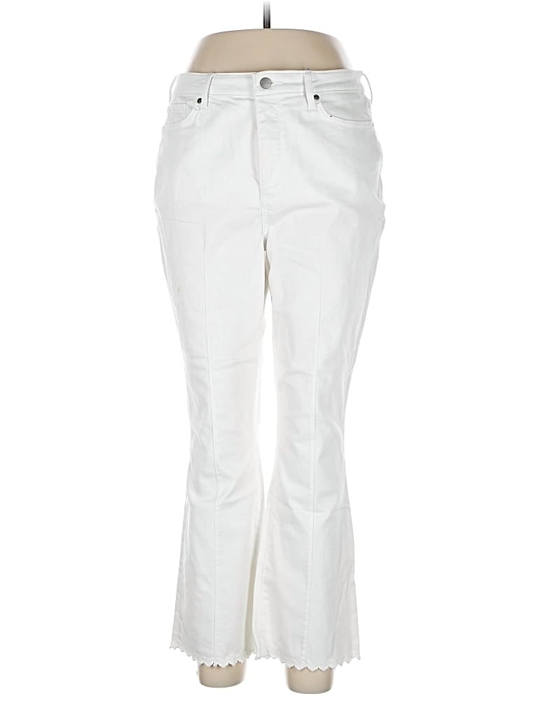 Pre-owned Nydj Jeans In White