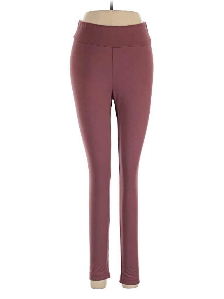 Pre-owned White Birch Active Pants In Burgundy