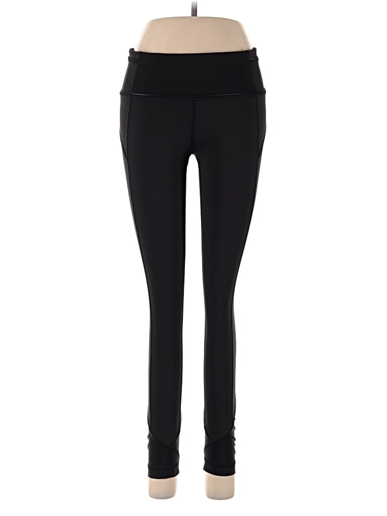 Pre-owned Lululemon Athletica Active Pants In Black