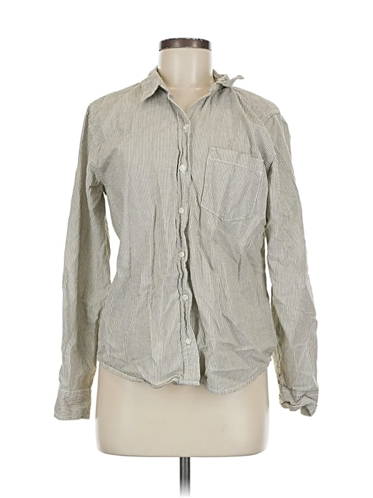 UNIVERSAL THREAD Pre-owned Long Sleeve Button Down Shirt In Gray