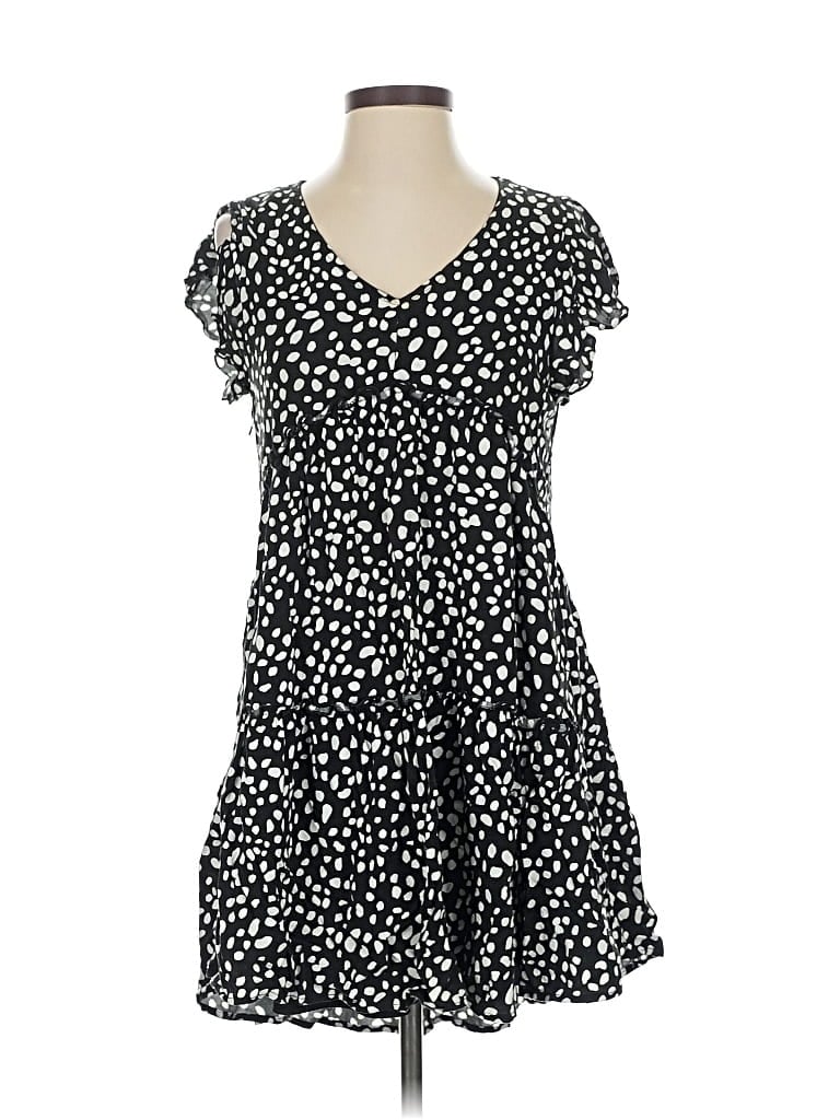 Pre-owned Altar'd State Casual Dress In Black