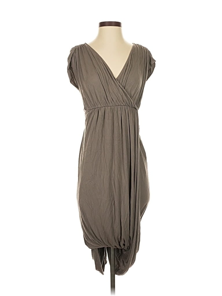 Pre-owned Sisley Paris Casual Dress In Gray