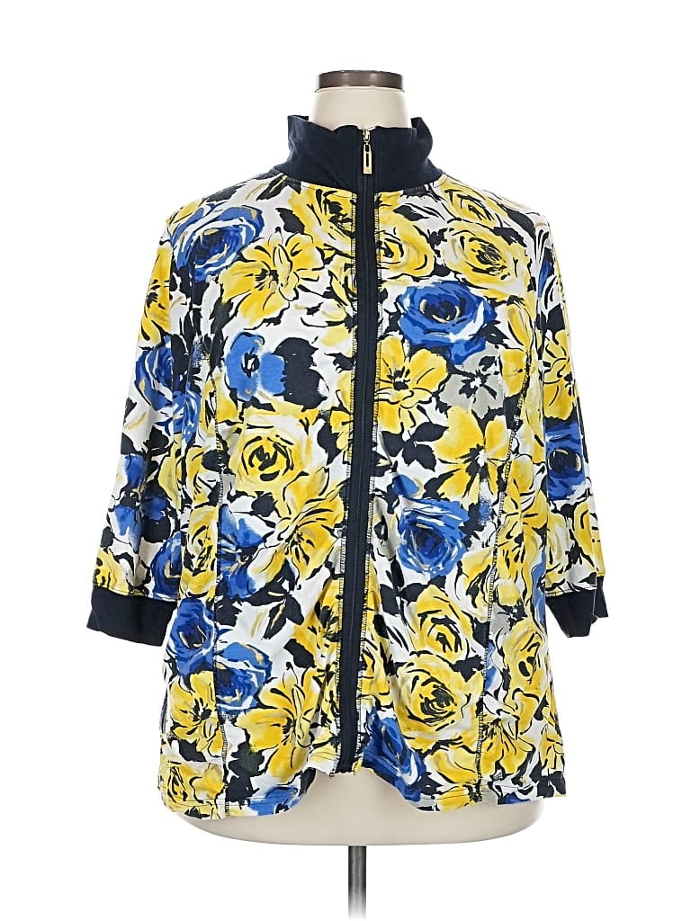 Pre-owned Assorted Brands Jacket In Yellow