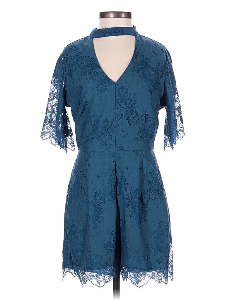 Pre-owned Miami Romper In Blue