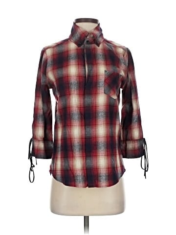 Calvin Rucker 3/4 Sleeve Button-Down Shirt (view 1)