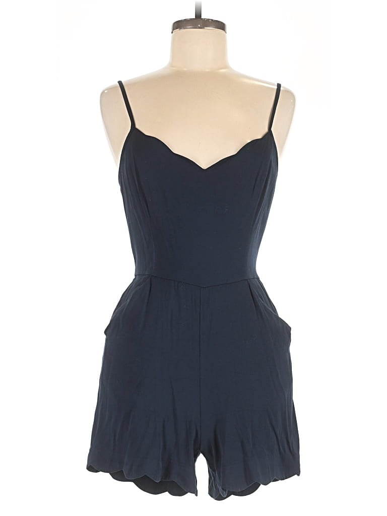 Pre-owned Market & Spruce Romper In Blue