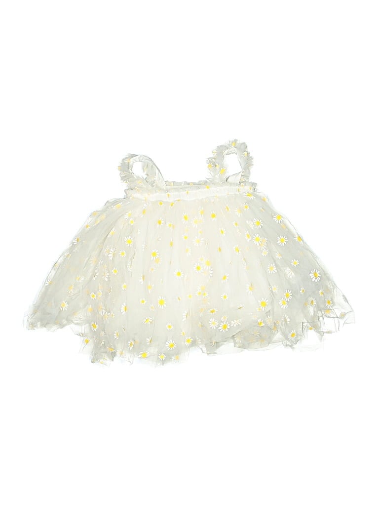 Pre-owned Assorted Brands Kids' Dress In White