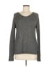 Don't Ask Why Metallic Gray Pullover Sweater One size - photo 1
