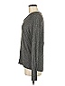 Don't Ask Why Metallic Gray Pullover Sweater One size - photo 5