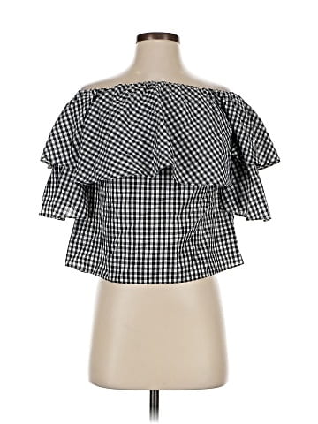 WAYF Short Sleeve Blouse (view 1)