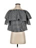 WAYF Black Short Sleeve Blouse Size S - photo 1