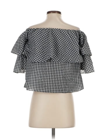 WAYF Short Sleeve Blouse (view 2)