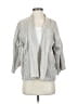 Eileen Fisher Stripes Gray Blazer Size S - photo 1