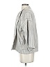 Eileen Fisher Stripes Gray Blazer Size S - photo 5