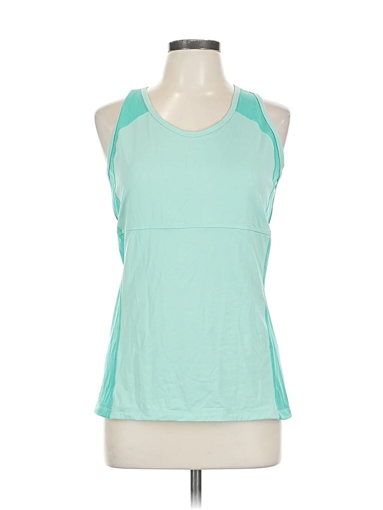 Pre-owned Lands' End Active Tank Top In Blue