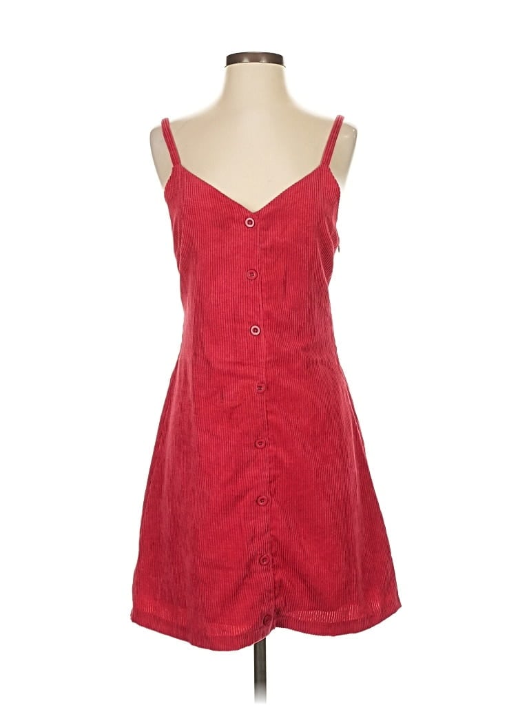 Pre-owned Lost + Wander Casual Dress In Red