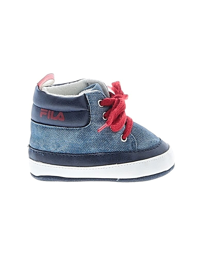 Pre-owned Fila Babies'  Booties In Blue