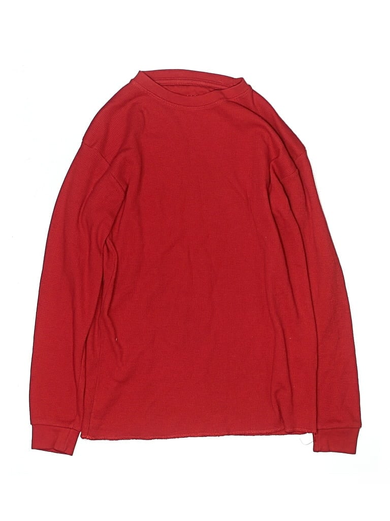 Pre-owned Galaxy By Harvic Kids' Long Sleeve Turtleneck In Red