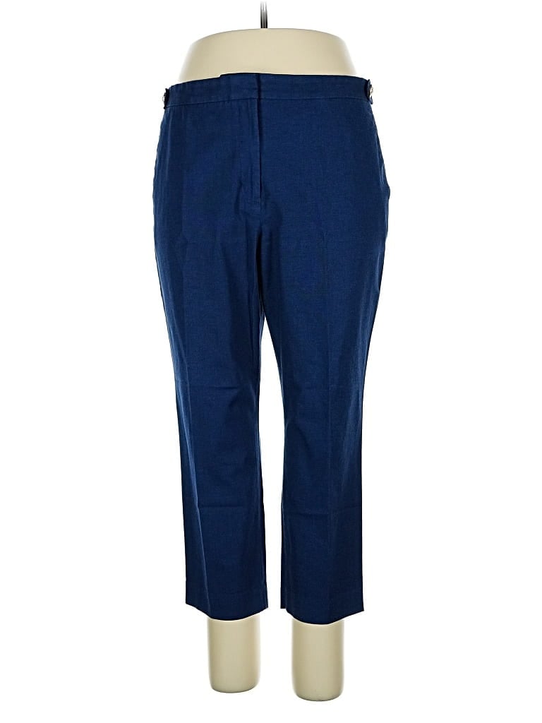 Pre-owned Ann Taylor Casual Pants In Blue