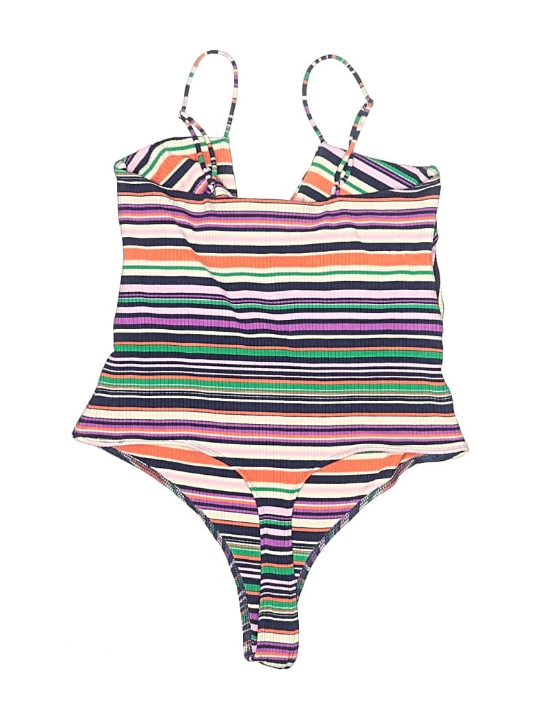 Click to view more detailed imagery on our partner's website Pre-owned Afrm Bodysuit In Purple