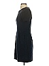 Madewell Solid Black Casual Dress Size 0 - photo 5