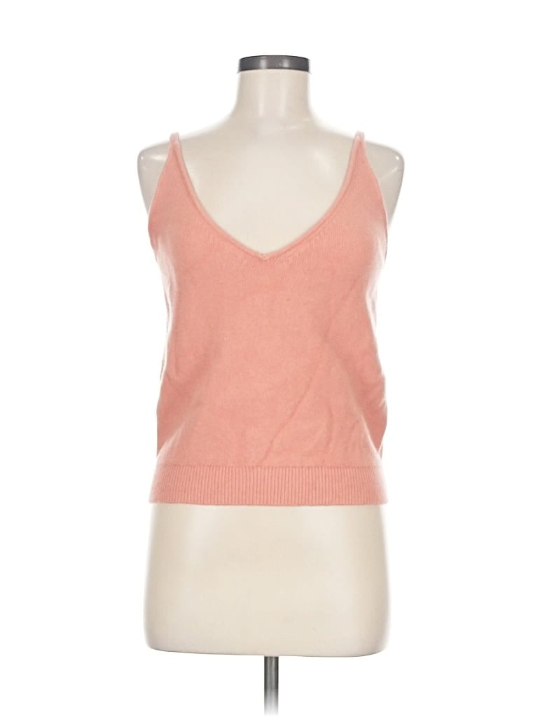 Pre-owned Ann Taylor Sweater Vest In Pink
