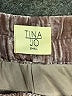 Tina + Jo Metallic Silver Casual Pants Size S - photo 3