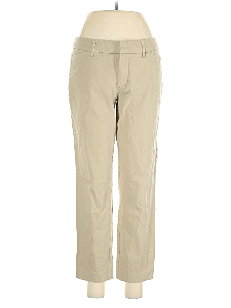 Pre-owned A.n.a. A New Approach Khaki Pant In Brown