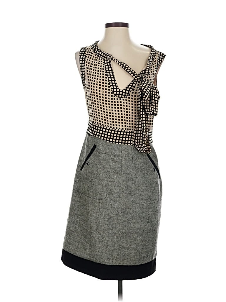 Pre-owned Tory Burch Casual Dress In Gray