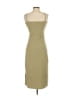 Unbranded Solid Tan Casual Dress Size S (estimated) - photo 2