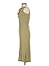 Unbranded Solid Tan Casual Dress Size S (estimated) - photo 5