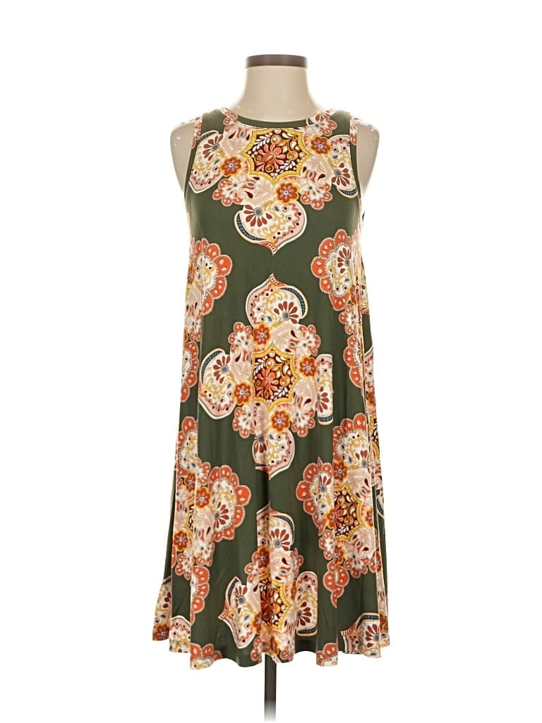 Ann Taylor Loft Casual Dress In Green