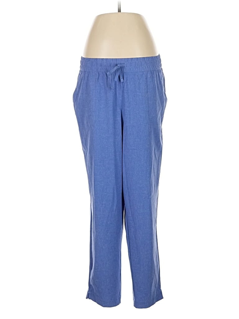 Pre-owned T By Talbots Casual Pants In Blue