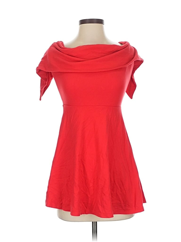 Pre-owned Lpa Casual Dress In Red