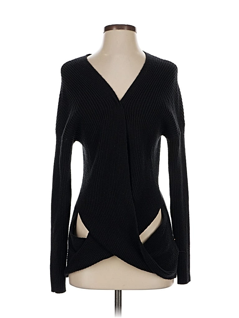 Pre-owned Zella Cardigan Sweater In Black