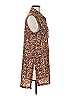 Victor Alfaro Collective 100% Polyester Animal Print Brown Sleeveless Blouse Size M - photo 4