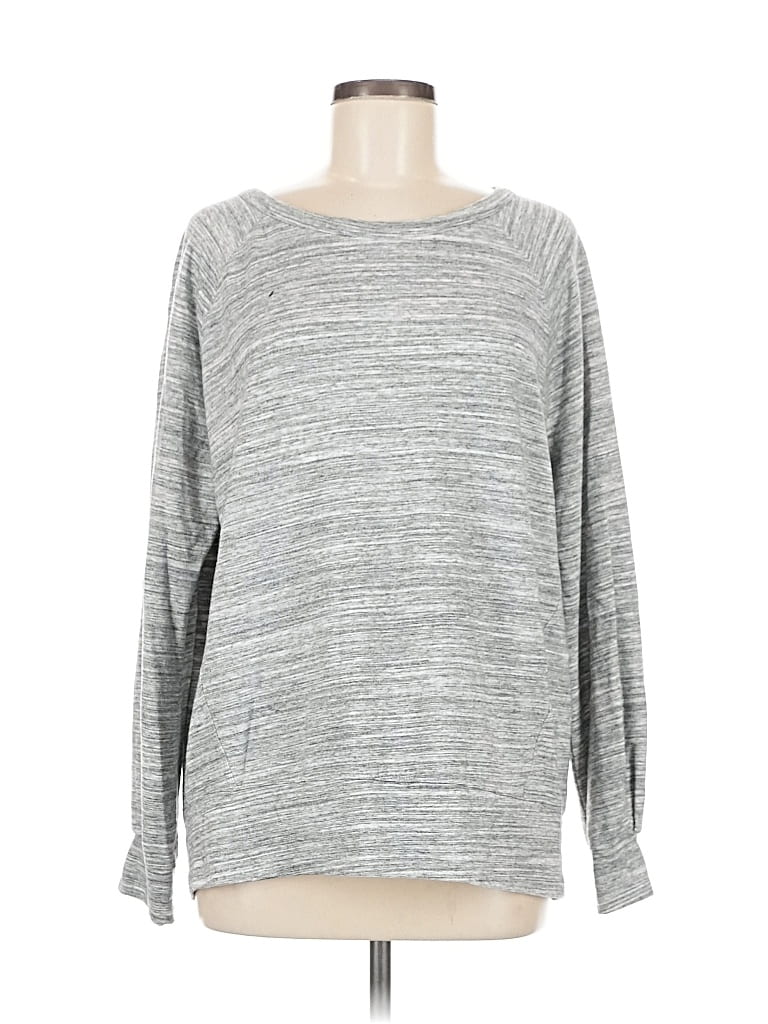 Click to view more detailed imagery on our partner's website Pre-owned Athleta Pullover Sweater In Gray
