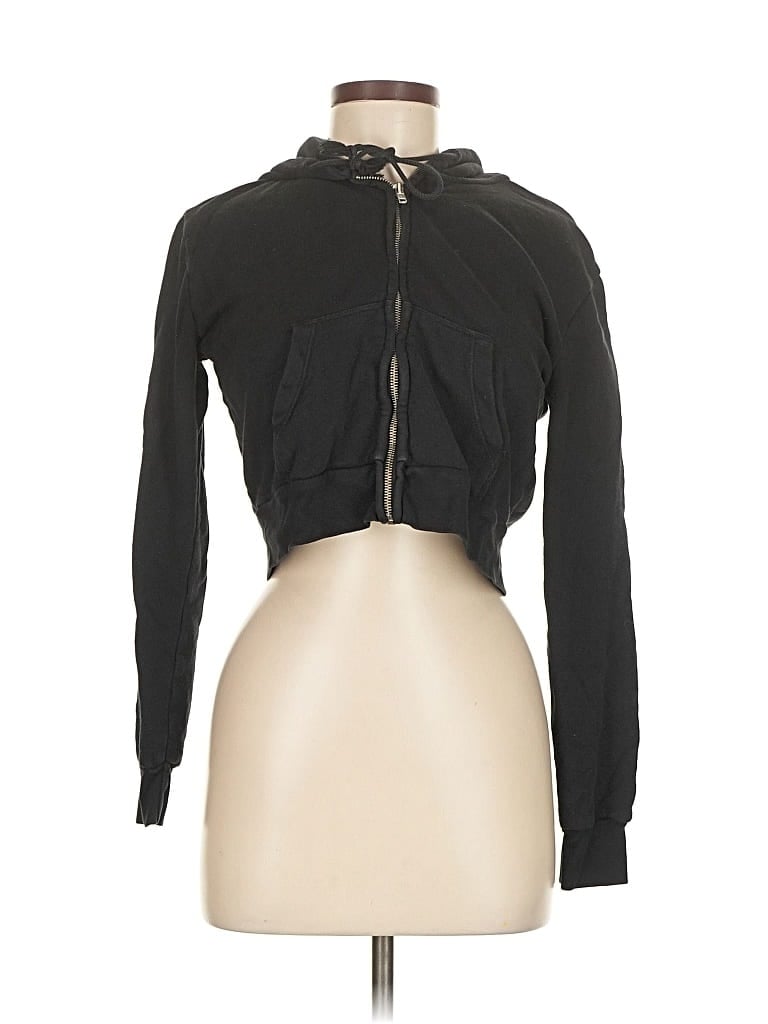 Pre-owned Brandy Melville Cardigan Sweater In Black