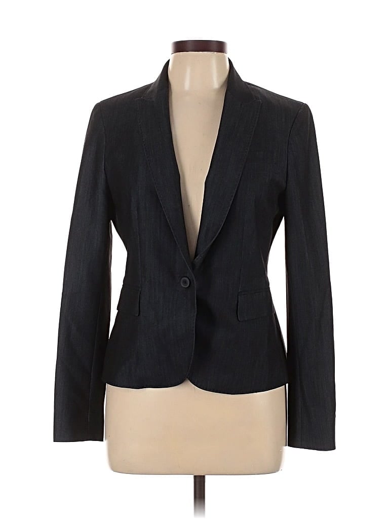 Pre-owned Anne Klein Blazer Jacket In Black