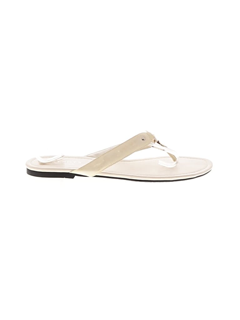 Pre-owned Talbots Sandals In White