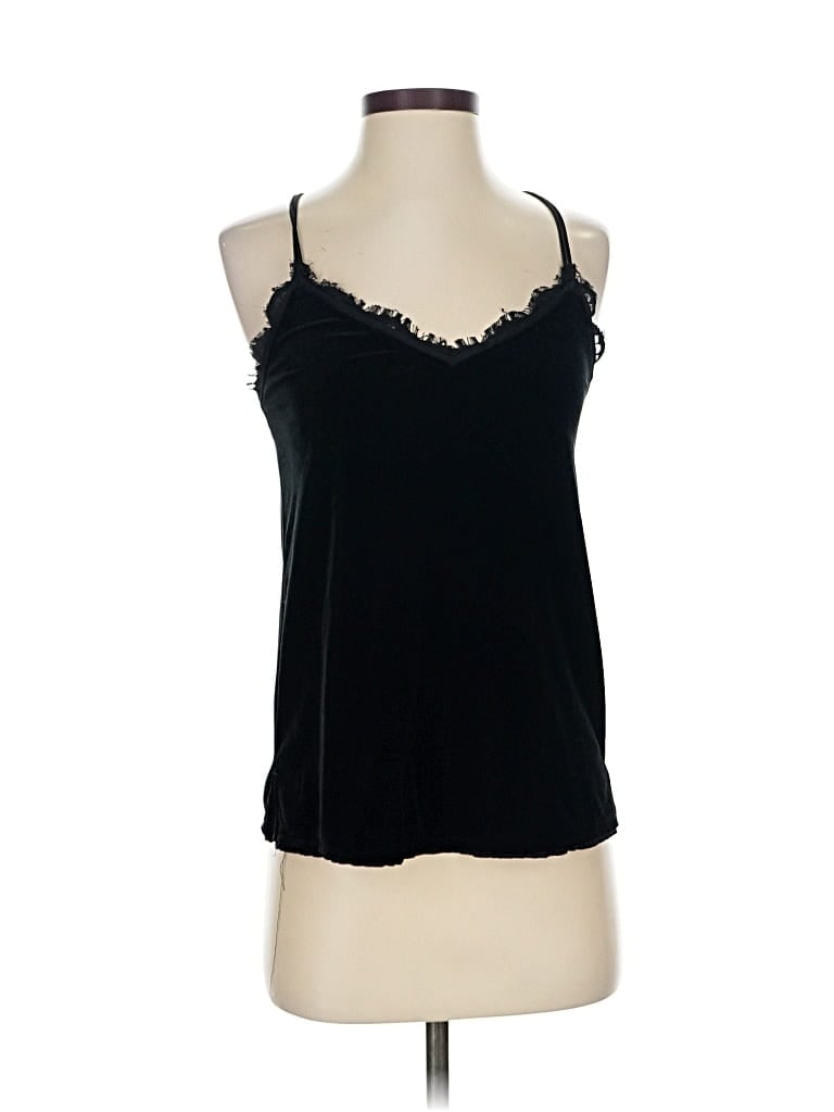 Click to view more detailed imagery on our partner's website Pre-owned Abercrombie & Fitch Sleeveless Top Black Sweetheart Neckline Tops