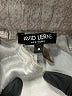 David Lerner 100% Polyester Metallic Silver Shorts Size S - photo 3