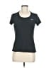 Nike 100% Polyester Gray Active T-Shirt Size M - photo 1