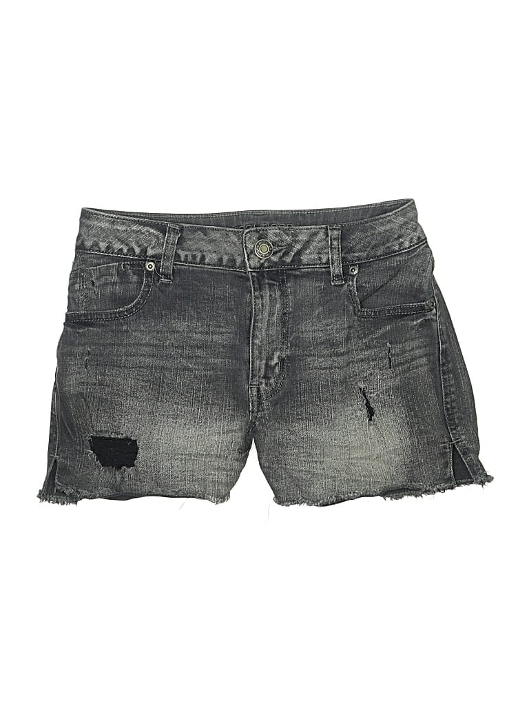 Pre-owned Maurices Denim Shorts In Gray