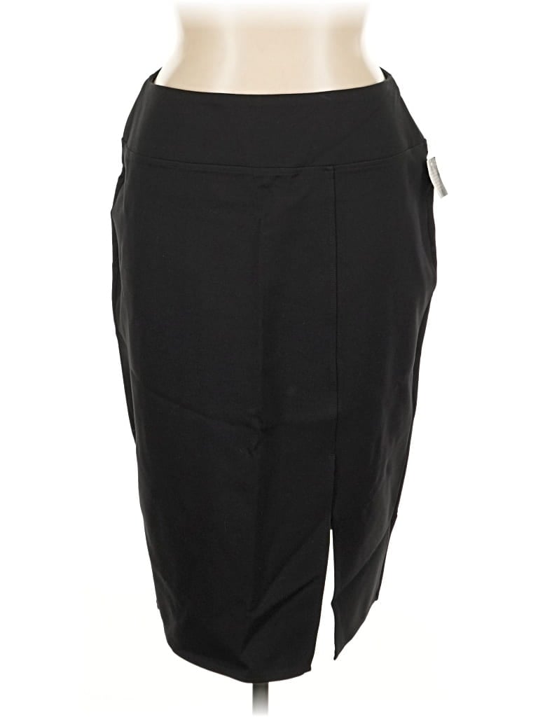 Pre-owned Worthington Formal Skirt In Black