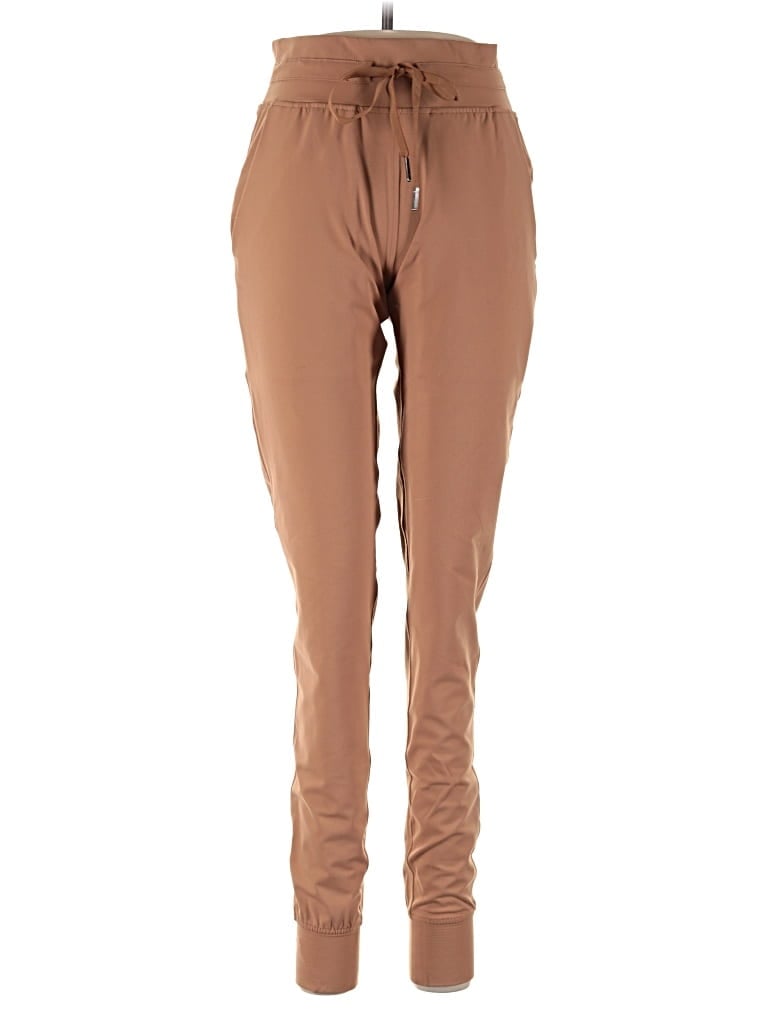 Pre-owned Zyia Active Casual Pants In Brown