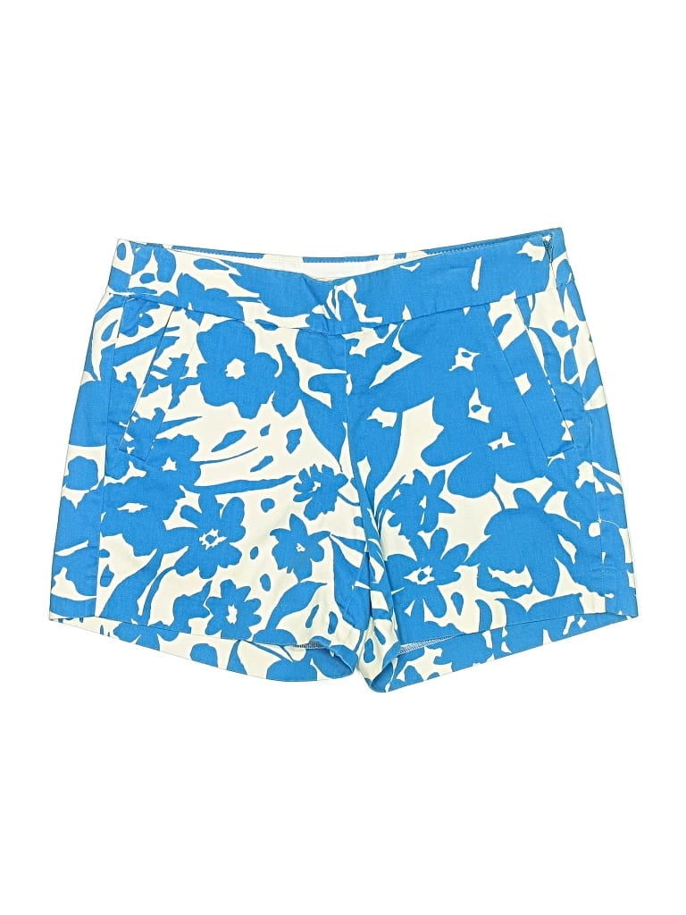 Pre-owned J.crew Factory Store Khaki Shorts In Blue