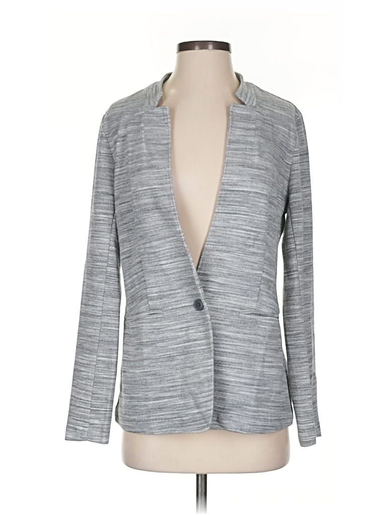 Pre-owned Banana Republic Factory Store Blazer Jacket In Gray
