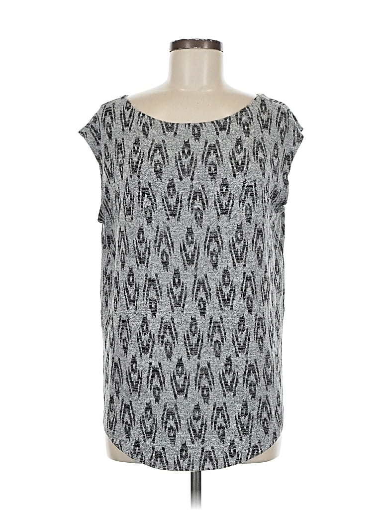 Pre-owned Gap Sleeveless Blouse In Silver